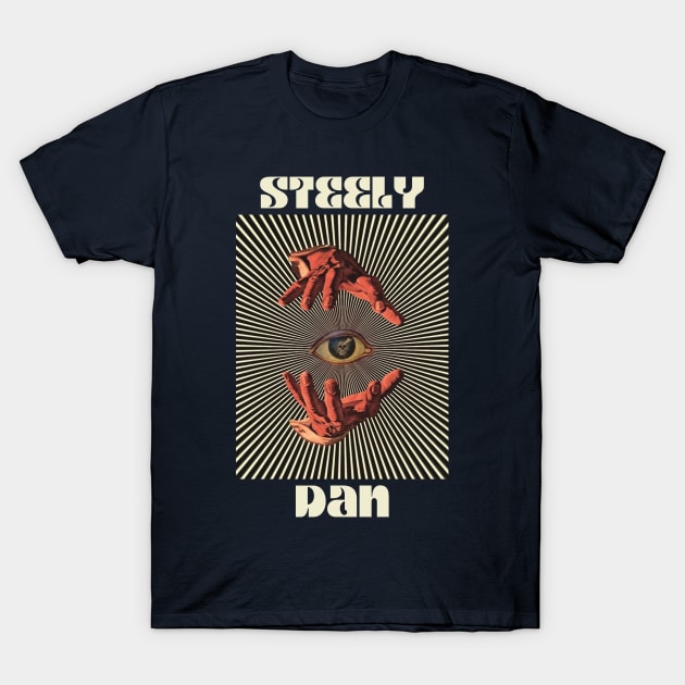 Hand Eyes Steely Dan T-Shirt by Kiho Jise